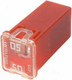 Fusible pal 50A longueur 23,1mm rouge Hella