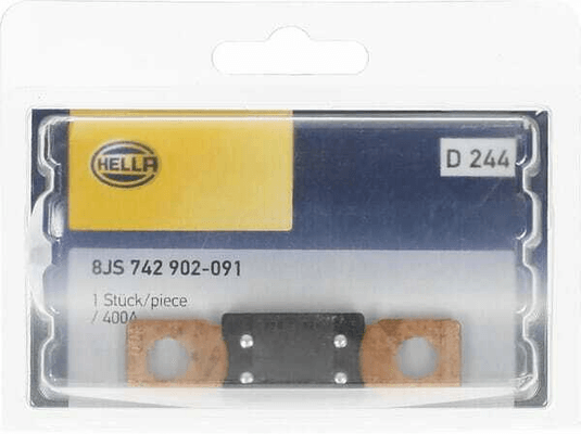 Pièces agricoles - Electricité - Fusible méga 400A longueur 68,6mm violet Hella