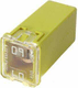 Fusible pal 60A longueur 23,1mm jaune Hella