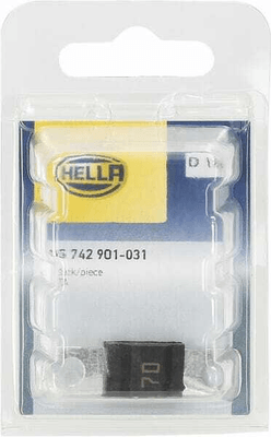 Pièces agricoles - Electricité - Fusible midi 32V 70A longueur 41,1mm brun Hella
