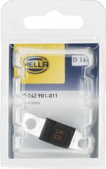 Pièces agricoles - Electricité - Fusible midi 32V 50A longueur 41,1mm rouge Hella