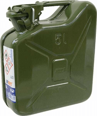 Pièces agricoles - Outils atelier - Jerrican métal 5 litres vert