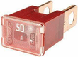 Fusible pal 50A longueur 15mm rouge Hella