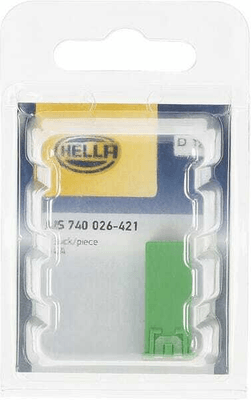 Pièces agricoles - Electricité - Fusible pal 40A longueur 23,1mm vert Hella