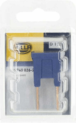 Pièces agricoles - Electricité - Fusible pal 100A longueur 15mm bleu Hella