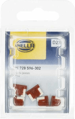 Pièces agricoles - Electricité - Fusible mini blade low 7,5A longueur 8,4mm brun pack 5x Hella
