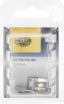 Pièces agricoles - Electricité - Fusible lame mini 3A longueur 19mm violet Hella