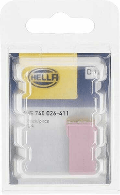 Pièces agricoles - Electricité - Fusible pal 30A longueur 23,1mm rose Hella