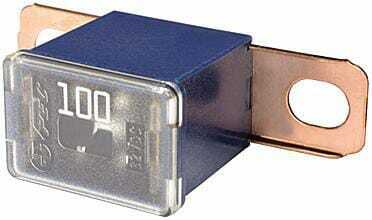 Pièces agricoles - Electricité - Fusible pal 100A bleu Hella