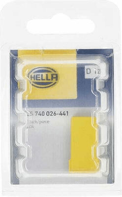 Pièces agricoles - Electricité - Fusible pal 60A longueur 23,1mm jaune Hella