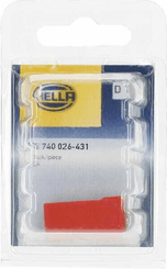 Pièces agricoles - Electricité - Fusible pal 50A longueur 23,1mm rouge Hella
