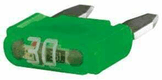 Fusible lame mini 32V 30A longueur 16,3mm vert pack 10x Hella