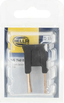 Pièces agricoles - Electricité - Fusible pal 80A longueur 15mm noir Hella