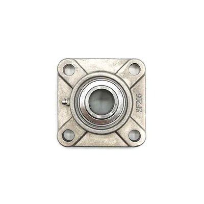Pièces agricoles - Pièce divers - Palier inox fonte carré 4 trous arbre 25 mm