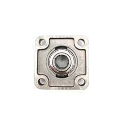 Pièces agricoles - Pièce divers - Palier inox fonte carré 4 trous arbre 35 mm