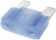 Fusible lame maxi 60A longueur 34,1mm bleu pack 10x Hella