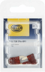 Pièces agricoles - Electricité - Fusible lame mini 7,5A longueur 19mm brun Hella