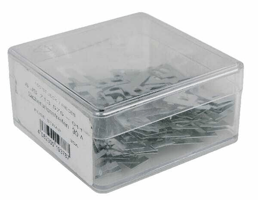 Pièces agricoles - Electricité - Fusible bande 30A longueur 41mm pack 100x Hella