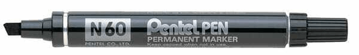 Marqueur N60 noir Pentel