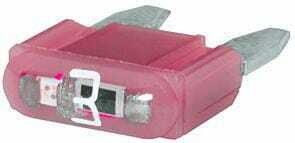 Pièces agricoles - Electricité - Fusible lame mini 32V 3A longueur 16,3mm violet pack 10x Hella