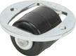 Roue fixe roulement en polyamide Ø14x14mm, Fixation de plaque: 26 Load: 15kg, Tente