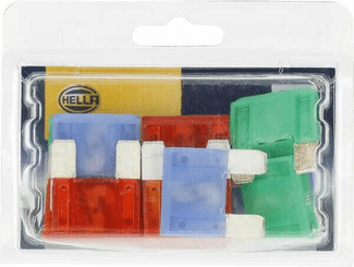 Pièces agricoles - Electricité - Assortiment de fusible lame maxi longueur 25mm Hella