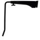 BRAS TELESC DBLE ELECT. 12V G. LG. MAX 743MM D.22MM