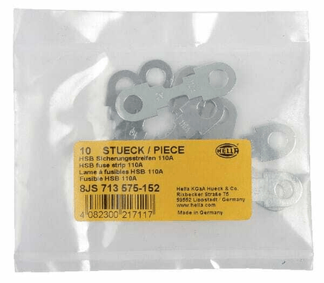 Pièces agricoles - Electricité - Fusible bande 110A longueur 42mm pack 10x Hella