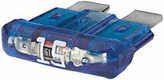 Fusible lame standard 12V 15A longueur 18,8mm bleu pack 10x Hella