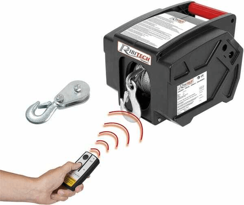 Pièces agricoles - Outils atelier - Treuil électrique 12V avec télécommande