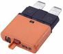 Fusible réinitialisation manuelle thermique 32V 40A longueur 32,2mm orange Hella