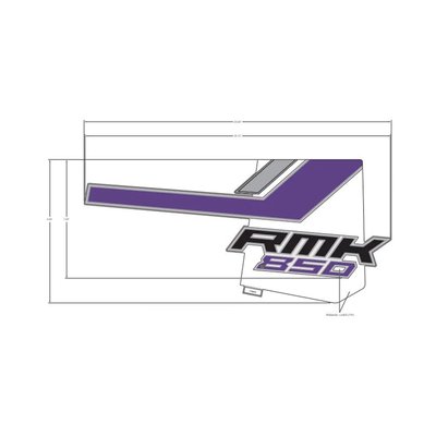 Pièces Quad & Motos - Pièces communes - DECAL-SIDE PANEL, RMK 850 ,LH Polaris origine