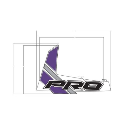 Pièces Quad & Motos - Pièces communes - DECAL-SIDE PANEL, PRO ,RH Polaris origine