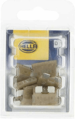 Pièces agricoles - Electricité - Fusible lame standard 12V 7,5A longueur 18,8mm brun pack 10x Hella