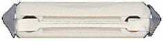 Fusible stéatite 8A longueur 25mm blanc pack 100x Hella