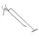 BROCHE SIMPLE TIGE PORTE ETQ LONG 100MM