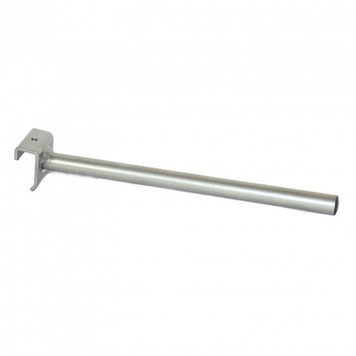 Pièces agricoles - Pièce divers - BRAS DROIT RENFORCE 250MM DIA.16MM P/BARRE DE CHARGE 30X15MM