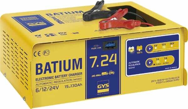 Pièces agricoles - Outils atelier - Chargeur batterie BATIUM 07:24