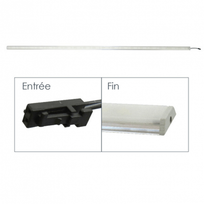Pièces agricoles - Pièce divers - KIT LED ENTREE-FIN LONG960MM P/ BANDEAU GONDOLE