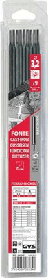 Pièces agricoles - Outils atelier - Électrodes fonte 3,2mm (9x)