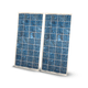 2 PANNEAUX SOLAIRES + TRAVERSES + CABLES + BOULONNERIE