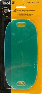 Pièces agricoles - Outils atelier - Verre protection 226x106 (5x)