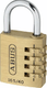 Cadanas à chiffre 40 mm Abus