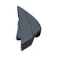 TIPOVER BUMPER, FRONT, RIGHT, CS BLK Polaris origine