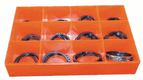 Assortiment 100 circlips Ext.
