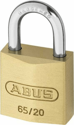 Pièces agricoles - Outils atelier - Cadenas Laiton 20mm Abus