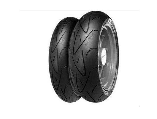Pièces Quad & Motos - Pneumatiques - Pneu CONTINENTAL CONTISPORTATTACK 120/70 ZR 17 M/C (58W) TL