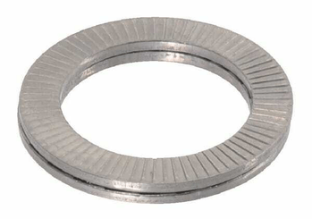 Pièces agricoles - Fasteners - Rondelle de blocage M16x25.4x3.2mm, Acier inoxydable A4 DIN 128a