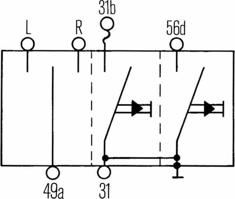 Pièces agricoles - Electricité - Commutateur de clignotants
