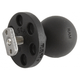 BASE RONDE P/ECRAN VIDEO+ ROTULE D.1" RAM